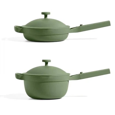 Our Place Mini Home Cook Duo (6 piece)- 8.5" Always Pan & Small Perfect Pot/Sage - Image 1 of 4