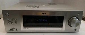 RCA RT2760 Dolby Digital Home Theater Stereo AM/FM Radio Audio Receiver Silver - Picture 1 of 5