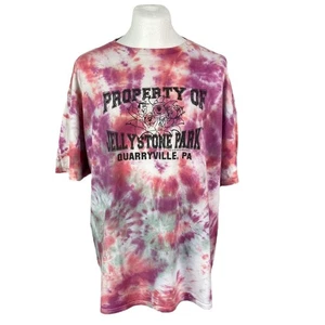 Hanna Barbera T Shirt Tye Dye Cartoon Pink XL Oversized TV Movie Graphic - Picture 1 of 18