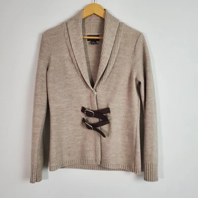 Fenn Wright Manson Sweater Small Beige Merino Wool Vintage Y2K Boho Chic Cozy - Image 1 of 4