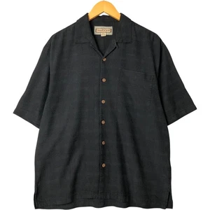 Vintage Jamaica Jaxx short-sleeved open-collar silk box shirt size M (men's) - Picture 1 of 7