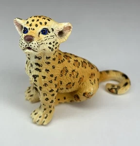 Figura animal gato manchado leopardo Schleich JAGUAR CUB 2009 retirado 14622 - Imagen 1 de 7