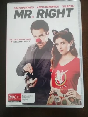 Mr. Right (DVD, 2015) Brand New Sealed - image 1 of 3