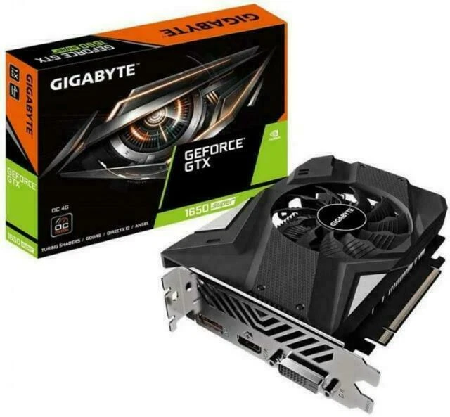 GIGABYTE GeForce GTX 1650 SUPER OC 4GB GDDR6 Scheda Video (GV-N165SOC-4GD)