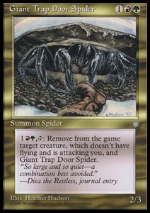 MTG Magic the Gathering Giant Trap Door Spider (293/383) Ice Age LP - Picture 1 of 1
