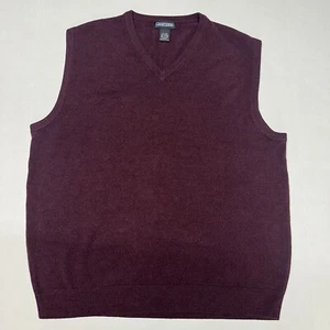 Jantzen Pullover Weste, weinrot lila Herren Gr. XL - Bild 1 von 3