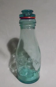 LBC C3/ ANCIEN BOCAL BOUTEILLE LA LORAINE DECOR CHARDON 1L - Picture 1 of 4