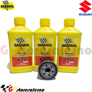 KIT OLIO + FILTRO OLIO BARDAHL XTC C60 10W50 SUZUKI 800 VX 1993 - Imagen 1 de 1