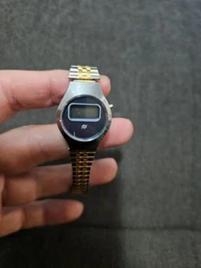 Damenuhr 24MM National Semiconductor Quarzuhr Digital. - Bild 1 von 4