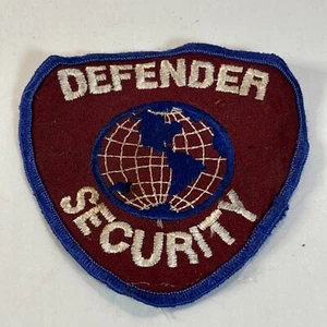 Vintage Defender Security Large Uniform Patch P22 - Picture 1 of 6