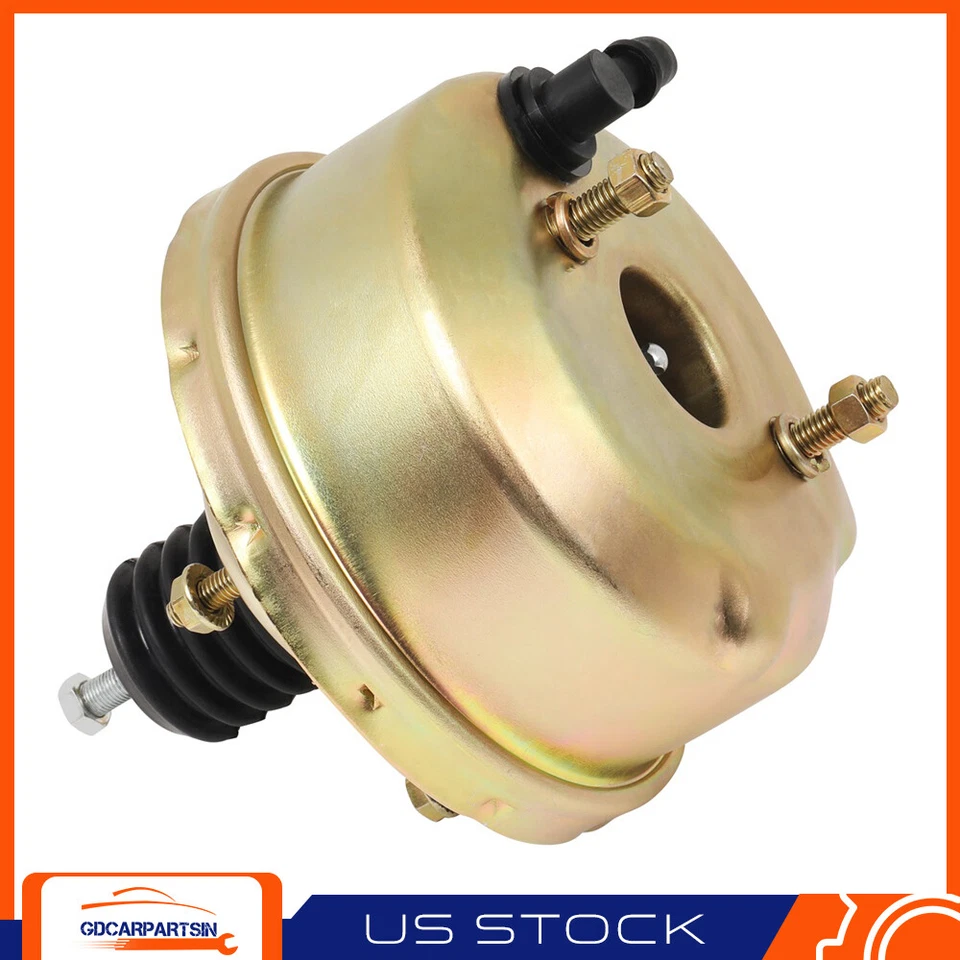 Para Chevy Ford Universal Street Rod Disco Tambor Freno Booster 7" Solo Diafálico Zinc Foto 1 de 4