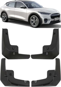 Genuine New Set Splash Guards Mud Flaps For 2020-2024 Ford Mustang Mach-E Mach E - Picture 1 of 8