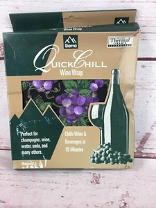 Chillzanne Quick Chill Wine Chiller Sierra Housewares Inc Grapes - Picture 1 of 12