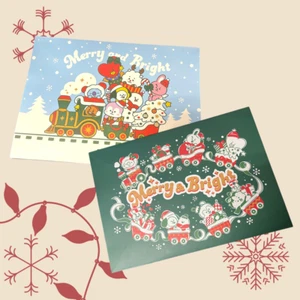 Juego de dos cajas de regalo oficiales de personajes BTS BT21 11X8X1,5 pulgadas - Imagen 1 de 6