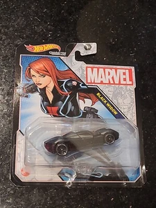 Hot Wheels Marvel Black Widow Character Car Version New Release - Picture 1 of 3
