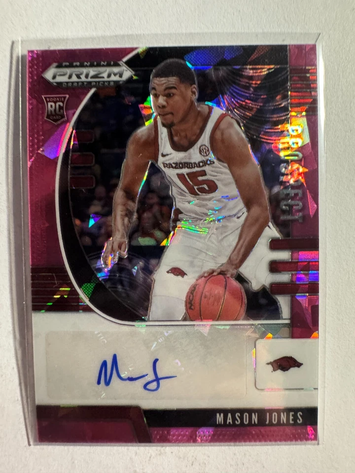 K274,280 - 2020-21 Panini Prizm Draft Prospect Auto Pink Ice #59 Mason Jones - Image 1 of 1
