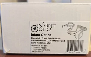 Adaptador de cable de alimentación de pin redondo Infant Optics LDX220C para unidad de monitor DXR-8 - NUEVO - Imagen 1 de 2