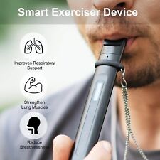 Smart Breathing Trainer, Breathing Exercise Device with Breath Monitor Strengthe