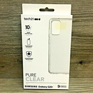 Tech21 Pure Clear Cover Samsung Galaxy S20 Case Drop Protection T21 7681 - Picture 1 of 8