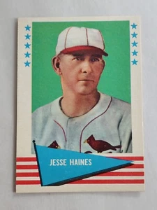 1961 FLEER BASEBALL JESSE HAINES CARD #40 ST. LOUIS CARDINALS BASEBALL CARD - Picture 1 of 2