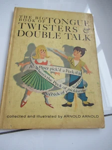 Big Book of Tongue Twisters and Double Talk 1964 One family owned! Great price! - Imagen 1 de 1