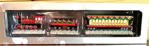 Disney Main Street Train Station Christmas Village Set Of Three Trains NEW - Picture 1 of 9