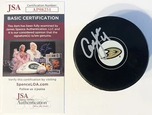 Cam Fowler Signed Autographed Anaheim Ducks Logo Hockey Puck JSA COA - Picture 1 of 1