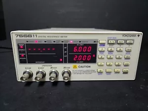 Yokogawa 755611: Widerstandsmessgerät, Suffix -1-D/C1/Z (5118) - Bild 1 von 5