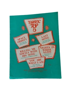 Essex Top 5 Songbook Booklet 1970's - Picture 1 of 4