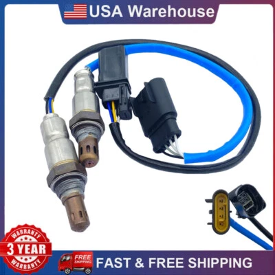 2X Sensor de oxígeno aguas arriba y aguas abajo 2345707 2344748 para Jeep Renegade 2015-2018 1,4 L Foto 1 de 4