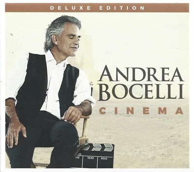 Cinema [Deluxe Edition] [Digipak] by Andrea Bocelli (Cd 2015) - Image 1 of 2