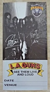 Phil Lewis Tracii L.A. Guns signed handsigniert 24x36 Poster BAS Garantie 2 - Bild 1 von 4