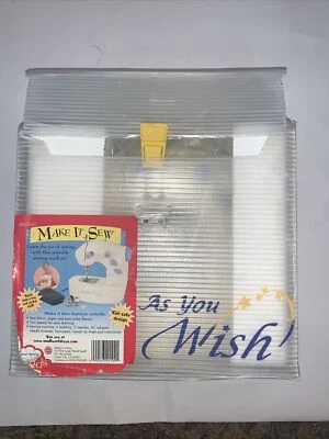 Винтажная 2004 Small World игрушки сделать его шить детей безопасный портативный швейная машина новый - Изображение 1 из 4