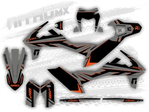 NitroMX Graphics Kit for KTM 690 Enduro-R 2019 2020 2021 2022 2023 2024 Decals - Picture 1 of 1