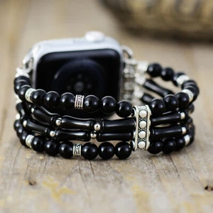 38/40/41mm Strap for Apple Watch Series 8 7 6 5 Boho Bead Band iWatch Wristband - Picture 1 of 4