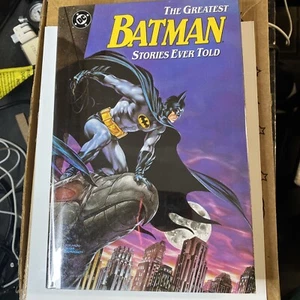 The Greats Batman Stories Ever Told prima stampa Hc copertina rigida con cover giacca - Foto 1 di 7