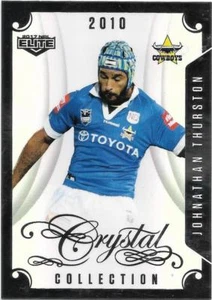 2017 NRL Elite Crystal Collection (CC 24) Jonathan THURSTON Cowboys 2010 - Bild 1 von 1