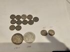 Mixed Coin Lot With Morgans, Silver 10 Deutsche Mark Buffalo & V Nickels 35&37