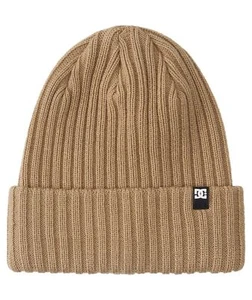 DC Shoes Hombre Tejido Puño Gorro ~ Fish n Destroy Marrón - Imagen 1 de 1
