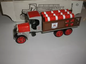 Vintage 1993 Ertl #9240 Mobilgas 1925 Kenworth Stake Truck Bank Gray Free SHIP - Picture 1 of 4