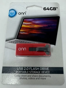 Onn USB 2.0 Flash Drive, 64GB - Bild 1 von 2