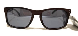 NEW PANAMA JACK men Sunglasses Matte Dark Brown “Woodgrain” Square Casual - Picture 1 of 8