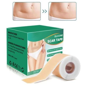 Scar Silicone Sheet Gel Patch Removal Skin Treatment Repair B1X0 M9J9 Bur G0B6 - Bild 1 von 10