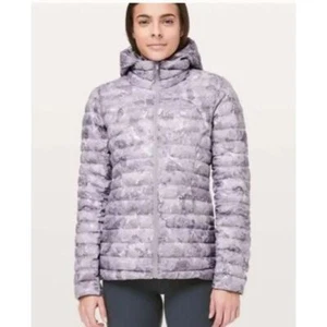 Lululemon Athletica Goose Down Packable Hooded Jacket Size 10 Pack It Down Again - Picture 1 of 12