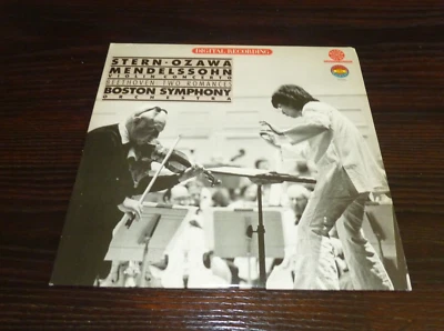 Stern Ozawa Mendelssohn, Beethoven, Boston Symphony - Violin Concerto- Vinyl LP - Image 1 of 4