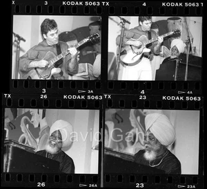 '98 Dr Lonnie Smith Peter Bernstein Newport Jazz Fest Gahr 4 Negative Lot A688 - Bild 1 von 1