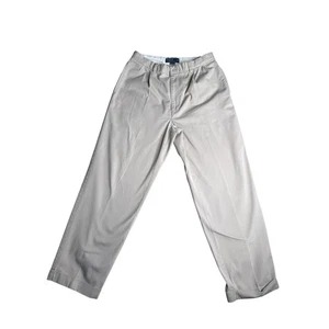 Polo Ralph Lauren klassische Chino Hose Plissee vorne Freizeit khaki 32x30 - Bild 1 von 11