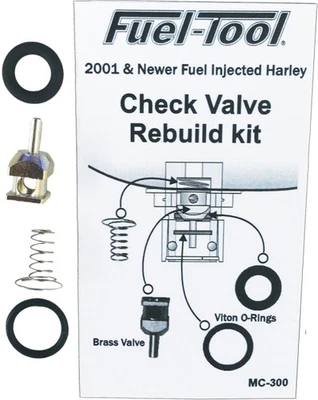 Fuel Tool EFI Check Valve Rebuild Kit Motorcycle Street Bike MC300 0706-0223 - Image 1 of 4