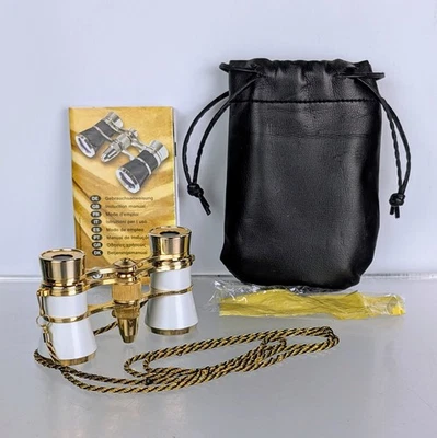 Luxury Bresser Opera Glasses Binoculars + LED Light Elegant Design + Carry case - Image 1 of 4
