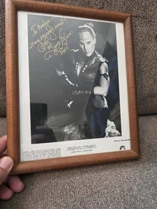 Spice Williams As Vixis foto firmata personalizzata Star Trek - Foto 1 di 2